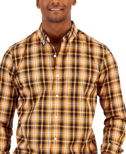 Club Room Men's Pascal Classic-Fit Plaid Button-Down Shirt, Created For Macy's 5 Club Room Men's Pascal Classic-Fit Plaid Button-Down Shirt, Created For Macy's -macys shop 21621550 fpx