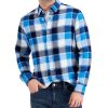 Club Room Men's Regular-Fit Plaid Flannel Shirt, Created For Macy's -macys shop 21641158 fpx