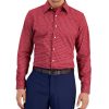 Club Room Men's Slim Fit Deco-Check Dress Shirt, Created For Macy's 1 Club Room Men's Slim Fit Deco-Check Dress Shirt, Created For Macy's -macys shop 21684043 fpx