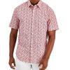 Club Room Men's Floral Woven Short-Sleeve Button-Up Shirt, Created For Macy's -macys shop 21695373 fpx