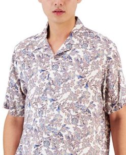 Club Room Men's Byzantine Shirt, Created For Macy's -macys shop 21695601 fpx