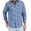 Club Room Men's Long-Sleeve Jewel Paisley Shirt, Created For Macy's 1 Club Room Men's Long-Sleeve Jewel Paisley Shirt, Created For Macy's -macys shop 21695759 fpx