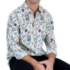 Club Room Men's Long-Sleeve Editto Floral Shirt, Created For Macy's -macys shop 21695791 fpx
