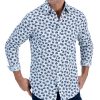 Club Room Men's Long-Sleeve Alluna Floral Shirt, Created For Macy's -macys shop 21695799 fpx