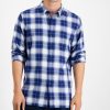 Sun + Stone Men's Will Plaid Shirt, Created For Macy's 2 Sun + Stone Men's Will Plaid Shirt, Created For Macy's -macys shop 21706957 fpx
