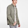 Sun + Stone Men's Long Sleeve Twill Shirt, Created For Macy's -macys shop 21707378 fpx