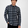 Sun + Stone Men's Check Flannel Shirt, Created For Macy's -macys shop 21707451 fpx
