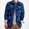 Sun + Stone Men's Nolan Regular-Fit Camouflage Corduroy Shirt, Created For Macy's