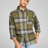 And Now This Men's Regular-Fit Plaid Flannel Shirt -macys shop 21861033 fpx