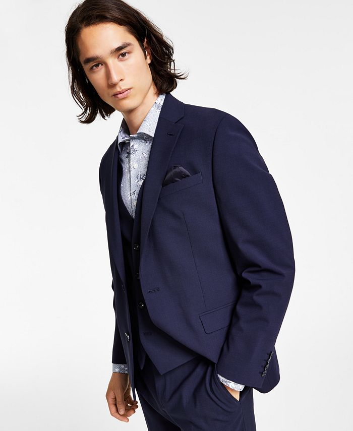 Men's Slim-Fit Wool Suit Jacket, Created For Macy's Bar III Men's Slim-Fit Wool Suit Jacket, Created For Macy's -macys shop