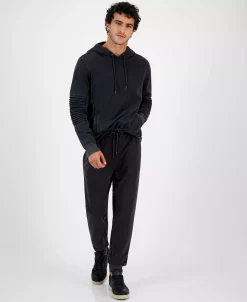 INC International Concepts .N.C. International Concepts® Men's Regular-Fit Moto Hoodie, Created For Macy's -macys shop 21907126 fpx