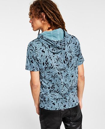 .N.C. International Concepts® Men's Abstract-Print Hooded T-Shirt, Created For Macy's INC International Concepts .N.C. International Concepts® Men's Abstract-Print Hooded T-Shirt, Created For Macy's -macys shop