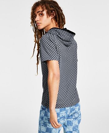 .N.C. International Concepts® Men's Geo-Print Hooded T-Shirt, Created For Macy's INC International Concepts .N.C. International Concepts® Men's Geo-Print Hooded T-Shirt, Created For Macy's -macys shop