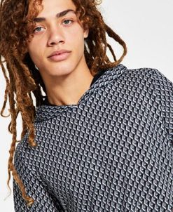 INC International Concepts .N.C. International Concepts® Men's Geo-Print Hooded T-Shirt, Created For Macy's 4 INC International Concepts .N.C. International Concepts® Men's Geo-Print Hooded T-Shirt, Created For Macy's -macys shop 21907310 fpx