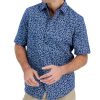 Alfani Men's Short-Sleeve Meren Floral-Print Shirt, Created For Macy's -macys shop 21909375 fpx