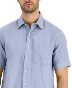 Club Room Men's Linen Shirt, Created For Macy's 4 Club Room Men's Linen Shirt, Created For Macy's -macys shop 21926507 fpx