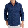 Alfani Men's Entour Leaf-Print Shirt, Created For Macy's 1 Alfani Men's Entour Leaf-Print Shirt, Created For Macy's -macys shop 22074238 fpx