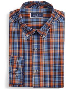 Club Room Men's Slim Fit 4-Way Stretch Plaid Dress Shirt, Created For Macy's 5 Club Room Men's Slim Fit 4-Way Stretch Plaid Dress Shirt, Created For Macy's -macys shop 22157508 fpx