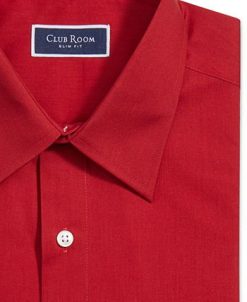 Club Room Men's Slim Fit Solid Dress Shirt, Created For Macy's 4 Club Room Men's Slim Fit Solid Dress Shirt, Created For Macy's -macys shop 22157538 fpx