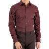 Alfani Men's Regular Fit 2-Way Stretch Stain Resistant Medallion Print Dress Shirt, Created For Macy's -macys shop 22172327 fpx
