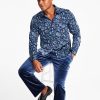 INC International Concepts Men's Edward Regular-Fit Jacobean Floral-Print Shirt, Created For Macy's -macys shop 22224970 fpx