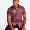 INC International Concepts Men's James Regular-Fit Floral Ditsy-Print Shirt, Created For Macy's -macys shop 22225021 fpx