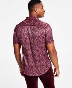 INC International Concepts Men's James Regular-Fit Floral Ditsy-Print Shirt, Created For Macy's 4 INC International Concepts Men's James Regular-Fit Floral Ditsy-Print Shirt, Created For Macy's -macys shop 22225023 fpx