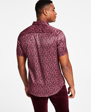 Men's James Regular-Fit Floral Ditsy-Print Shirt, Created For Macy's INC International Concepts Men's James Regular-Fit Floral Ditsy-Print Shirt, Created For Macy's -macys shop