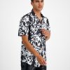INC International Concepts Men's Cheetah Short-Sleeve Button-Up Shirt, Created For Macy's -macys shop 22225172 fpx