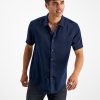 INC International Concepts Men's Regular-Fit Satin Shirt, Created For Macy's -macys shop 22225181 fpx