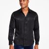 INC International Concepts Men's Regular-Fit Satin Shirt, Created For Macy's