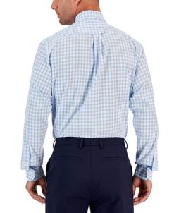 Club Room Men's Regular Fit Boledo Plaid Traveler Dress Shirt, Created For Macy's -macys shop 22241847 fpx