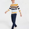 Club Room Men's Merino Stripe Sweater & Four Way Stretch Pants, Created For Macy's -macys shop 22305808 fpx