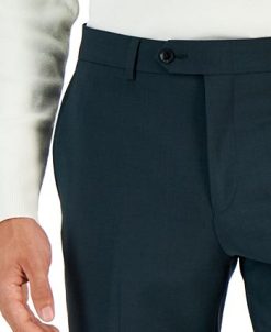 Bar III Men's Slim-Fit Emerald Green Suit Separate Pants, Created For Macy's -macys shop 22371195 fpx