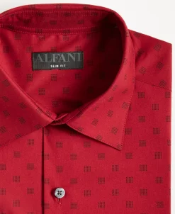 Alfani Men's Slim Fit 2-Way Stretch Stain Resistant Dress Shirt, Created For Macy's 5 Alfani Men's Slim Fit 2-Way Stretch Stain Resistant Dress Shirt, Created For Macy's -macys shop 22399481 fpx
