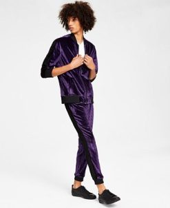 INC International Concepts Men's Gemini Classic-Fit Geometric Full-Zip Velour Tracksuit Jacket, Created For Macy's 4 INC International Concepts Men's Gemini Classic-Fit Geometric Full-Zip Velour Tracksuit Jacket, Created For Macy's -macys shop 22523843 fpx