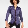 INC International Concepts Men's Ben Classic-Fit Geo-Print Button-Down Shirt, Created For Macy's -macys shop 22525424 fpx