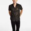 INC International Concepts Men's Classic-Fit Metallic Floral Jacquard Button-Down Shirt, Created For Macy's -macys shop 22525594 fpx