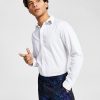 INC International Concepts Men's Long-Sleeve Embellished-Collar Shirt, Created For Macy's -macys shop 22525724 fpx