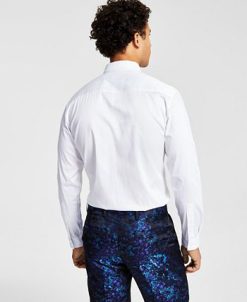INC International Concepts Men's Long-Sleeve Embellished-Collar Shirt, Created For Macy's -macys shop 22525725 fpx