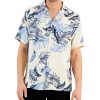 Club Room Men's Tropical Leaves Shirt, Created For Macy's -macys shop 22601042 fpx