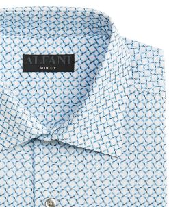 Alfani Men's Slim Fit 2-Way Stretch Stain Resistant Geometric Print Dress Shirt, Created For Macy's 6 Alfani Men's Slim Fit 2-Way Stretch Stain Resistant Geometric Print Dress Shirt, Created For Macy's -macys shop 22610368 fpx