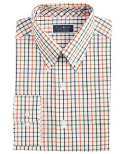 Club Room Men's Regular Fit Mulo Plaid Cotton Dress Shirt, Created For Macy's 5 Club Room Men's Regular Fit Mulo Plaid Cotton Dress Shirt, Created For Macy's -macys shop 22610376 fpx