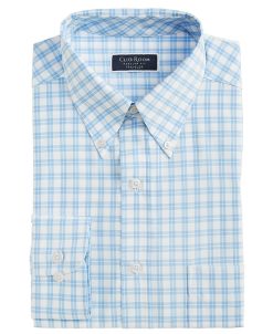 Club Room Men's Regular Fit Boledo Plaid Traveler Dress Shirt, Created For Macy's -macys shop 22610380 fpx