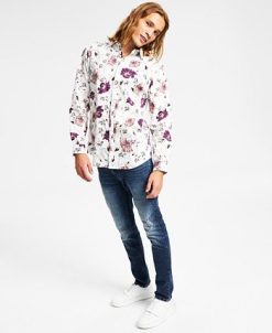 INC International Concepts Men's Jesse Classic-Fit Long Sleeve Floral Print Shirt, Created For Macy's 4 INC International Concepts Men's Jesse Classic-Fit Long Sleeve Floral Print Shirt, Created For Macy's -macys shop 22685195 fpx