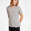 INC International Concepts Men's Dawson Classic-Fit Short-Sleeve Geo Print Camp Shirt, Created For Macy's -macys shop 22685396 fpx