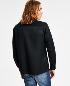 INC International Concepts Men's Classic-Fit Long Sleeve Zip-Pocket Shirt, Created For Macy's 3 INC International Concepts Men's Classic-Fit Long Sleeve Zip-Pocket Shirt, Created For Macy's -macys shop 22685476 fpx
