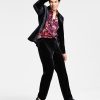 INC International Concepts Men's Velvet Blazer, Floral Dress Shirt, & Velvet Dress Pants, Created For Macy's -macys shop 22685641 fpx