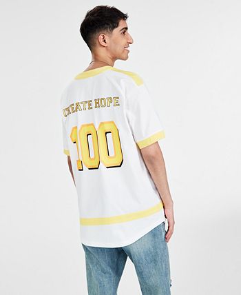 Men's Vivek Hope Classic-Fit Printed Baseball Shirt, Created For Macy's Sun + Stone Men's Vivek Hope Classic-Fit Printed Baseball Shirt, Created For Macy's -macys shop