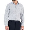Alfani Men's Slim Fit 4-Way Stretch Azules Geo-Print Dress Shirt, Created For Macy's 1 Alfani Men's Slim Fit 4-Way Stretch Azules Geo-Print Dress Shirt, Created For Macy's -macys shop 22823363 fpx